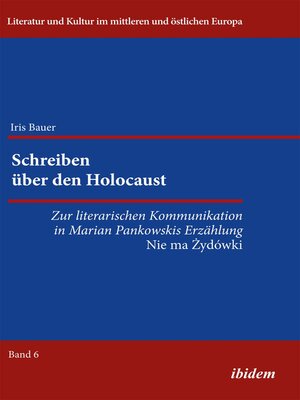 cover image of Schreiben über den Holocaust